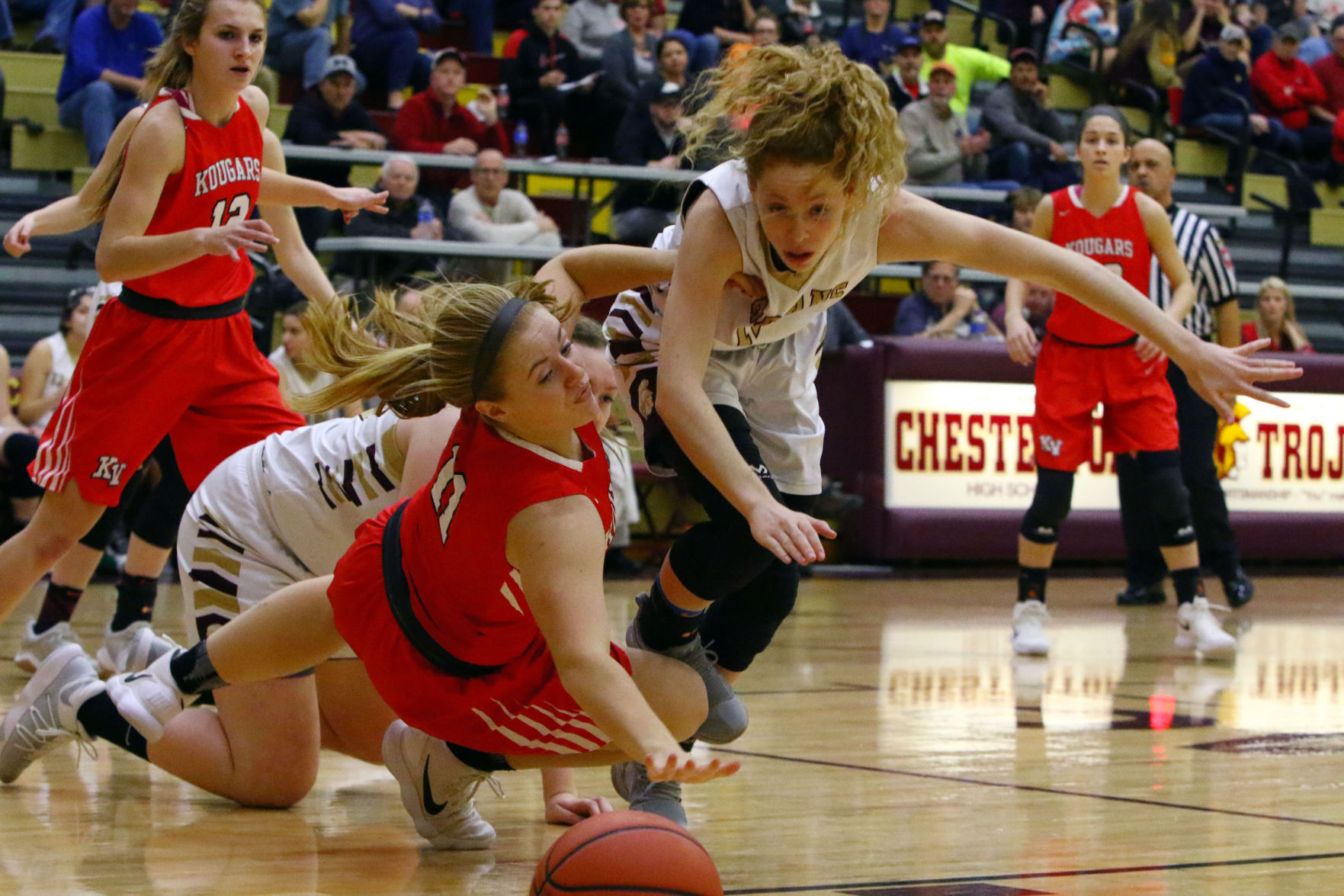 Kankakee Valley at Chesterton girls basketball